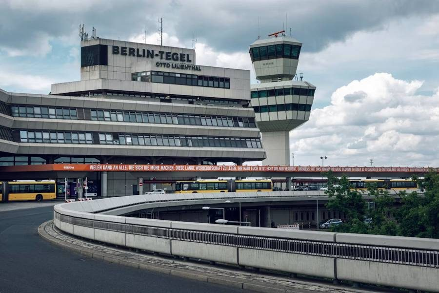 Sân bay Berlin Tegel cũ, đã đóng cửa năm 2020